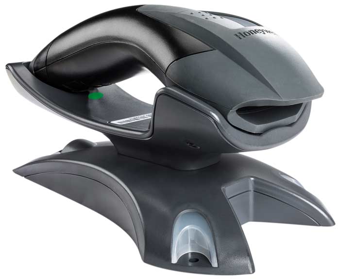 Honeywell Voyager 1200g Barcode-Scanner – 1D, Multi-Interface, Im Kit Mit USB-Kabel (gedreht), Schwarz