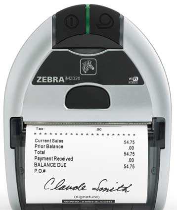 Zebra iMZ Serie Mobile Drucker Zebra iMZ Serie Mobile Drucker